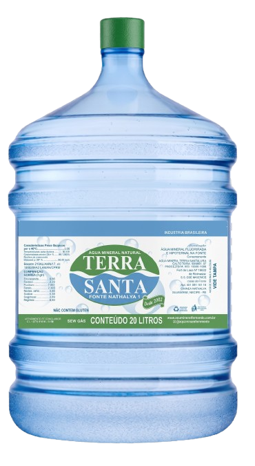 Garrafão retornável de 10 litros